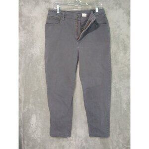 Vintage Levis 550 Jeans Womens 14 Gray Denim Relaxed Fit Tapered Leg 90s